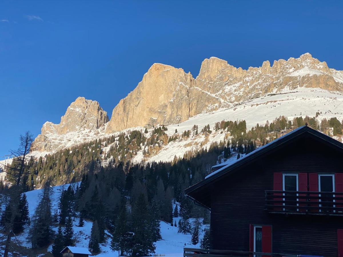 Costalungahouse Trekkingbikeski Selfcheck-In Apartment Carezza al Lago Esterno foto