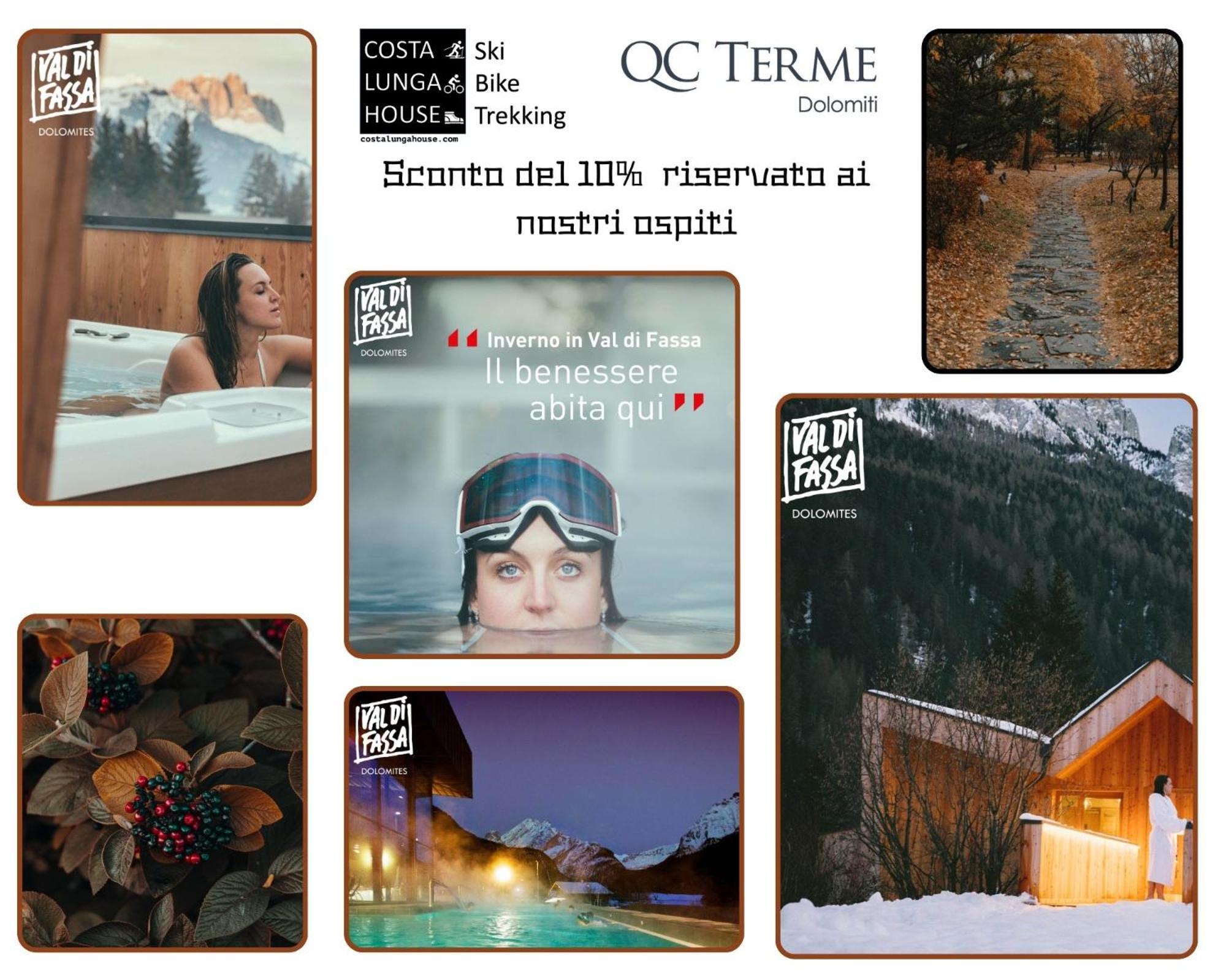 Costalungahouse Trekkingbikeski Selfcheck-In Apartment Carezza al Lago Esterno foto
